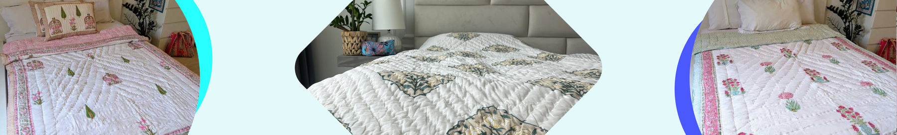 Artisan Cotton Bedding – Quilts, Bedsheets & Comforters