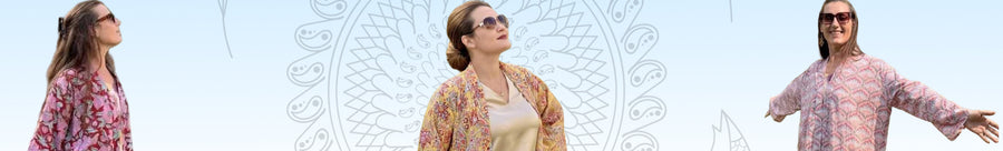 Hand Printed Indian Abayas