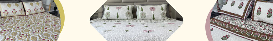 Jaipuri Comforters - Premium Cotton Bedspread