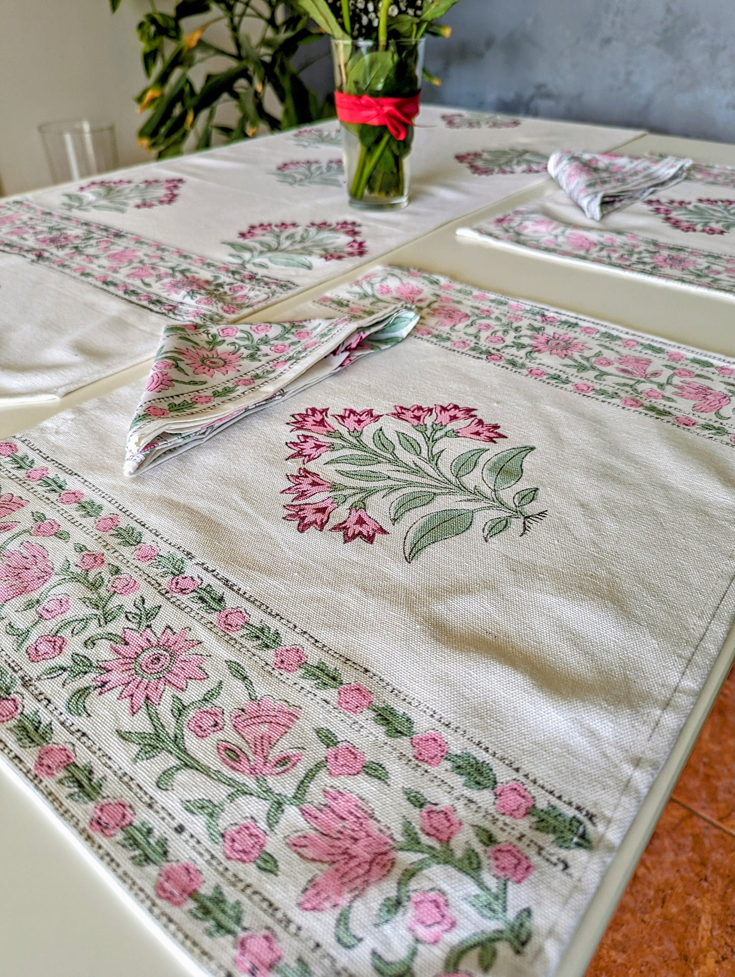 placemat-napkin-runner-set-pink-flower(4)