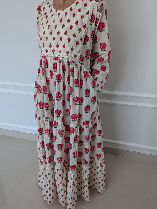 Maxi Dress - Strawberry Princess