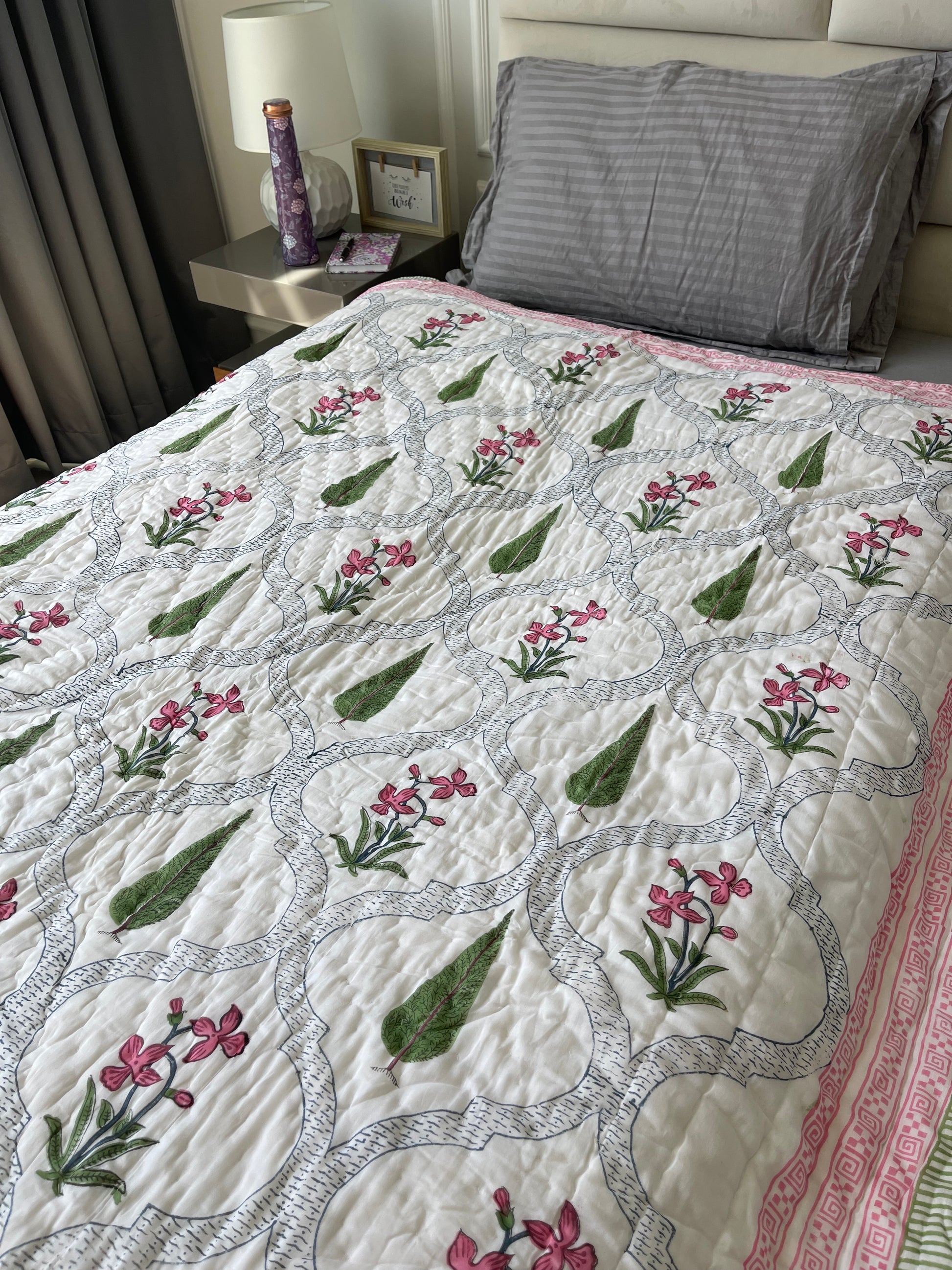 single-quilt-pink-green(4)