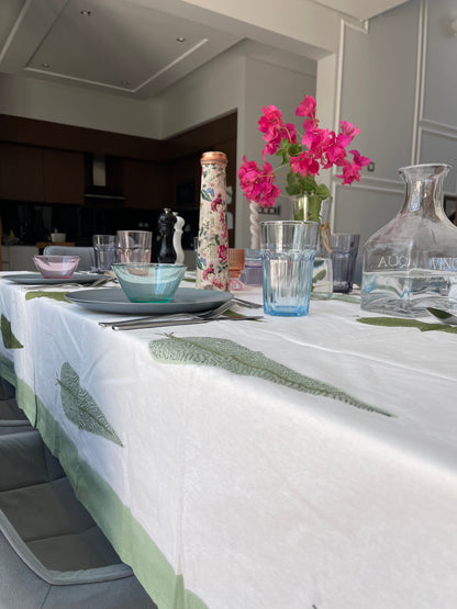 Table Cover - Green Cypress