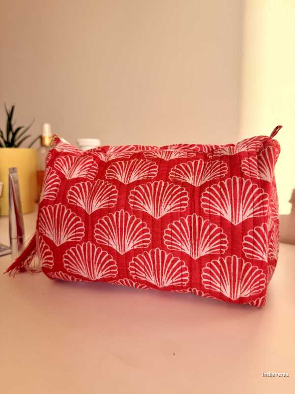 Quilted Toiletry Bags | 3 Piece Set