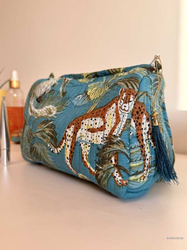 Quilted Toiletry Bags | 3 Piece Set