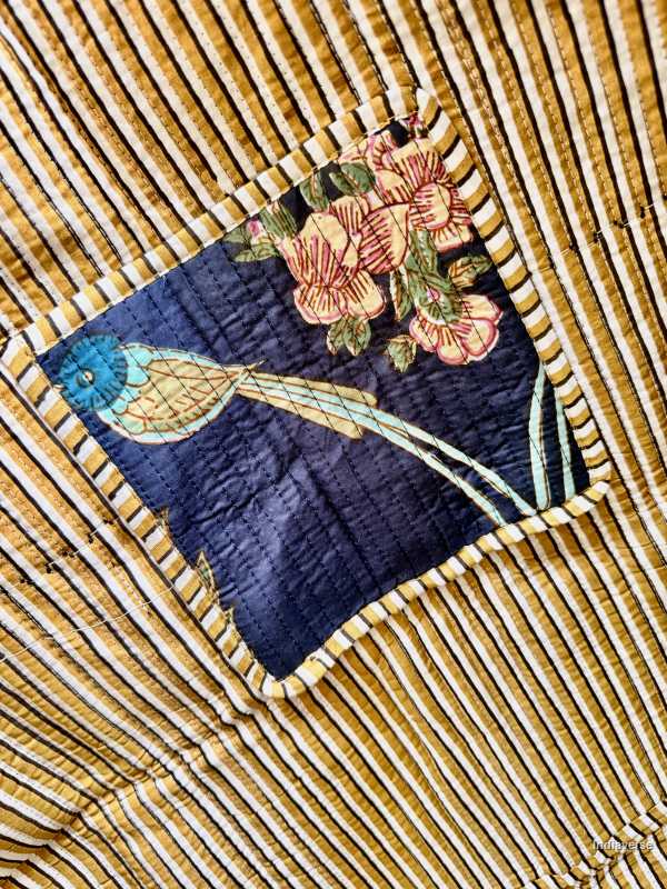 close up of inside pocket of the tote bag