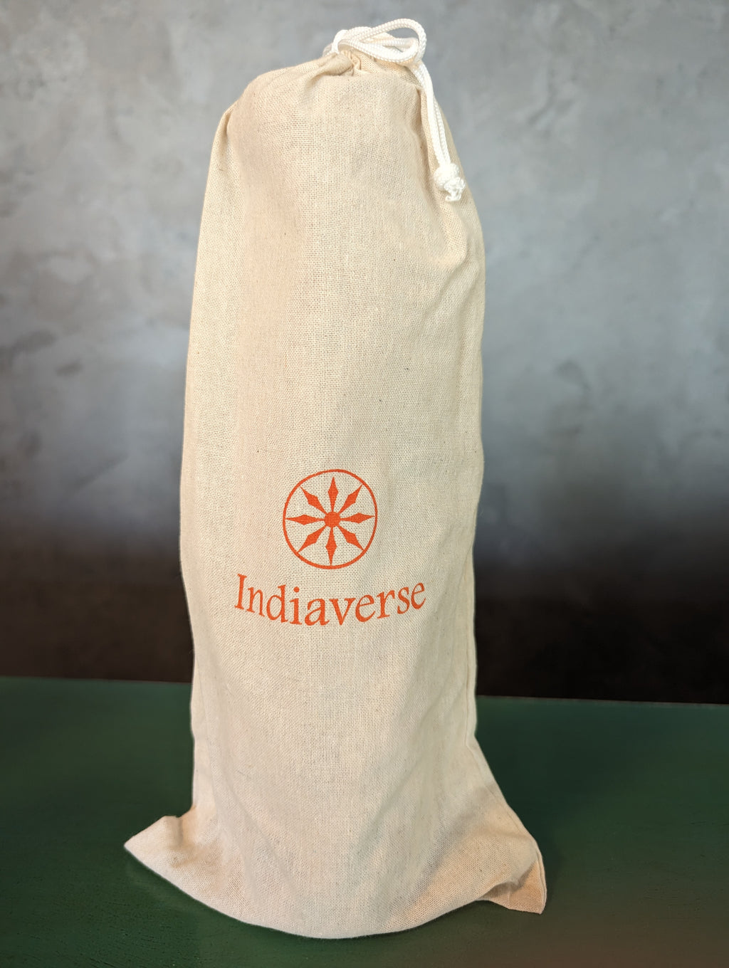 Enameled copper bottle in elegant tower shape with purple flower design with 700 ml capacity for drinking water with storage cotton pouch